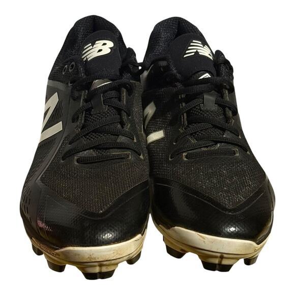 New Balance FuelCell COMPv3 Baseball Cleats Men's Size 12.5 Black White Molded - Picture 3 of 8